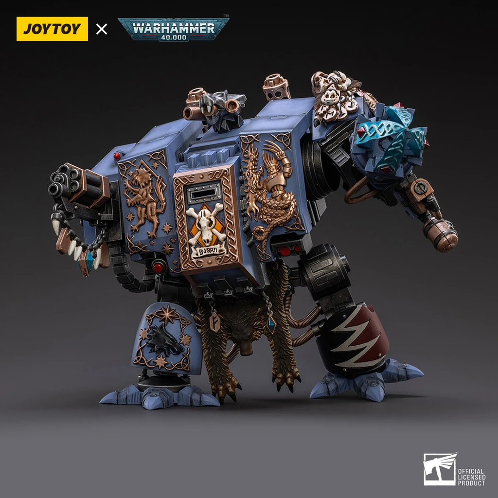 JOYTOY Warhammer 40K Space Wolves Action Figure 1/18 Bjorn The Fell-Handed Joint Movable Figurine Collection Model Statue Toys