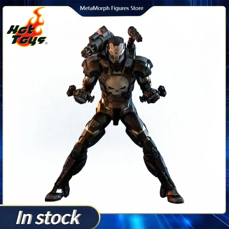 Original Hot Toys VGM33D28 Marvel Future Fight The Punisher War Machine Armor Anime Figure Collection Toys Models