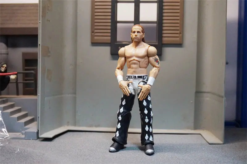 Authentic Loose 6 Inch Posable Wrestler Action Figures Undertaker Rey Mysterio John Cena Collectible Model For Wrestling Fans