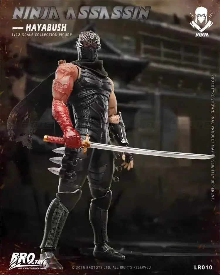 【MT】BROTOYS LR010 Ninja Gaiden RYU HAYABUSA Ninja Assassin - Falcon 1/12 Action Figure Model Toy