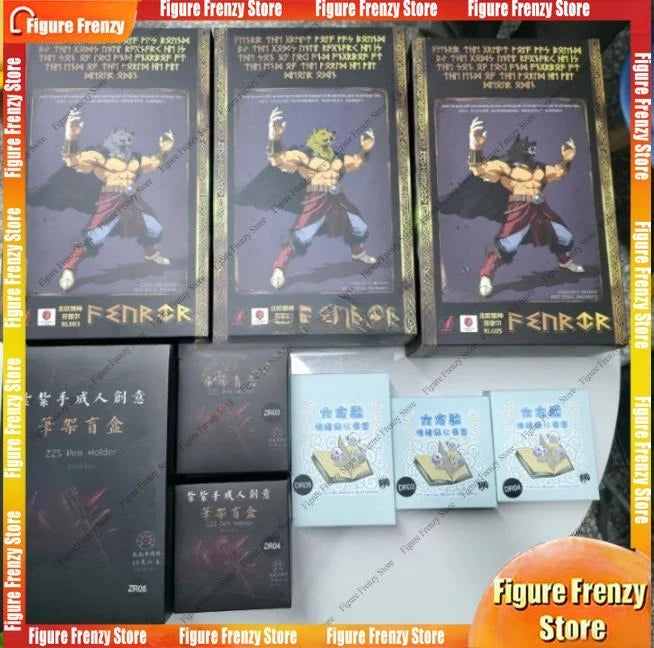 10-Inch Kong Studio Beast Deities Dragon Ball Z Broly Figure Super Saiyan 3 Broly Norse God Fenrir Anime Action Figure in Stock