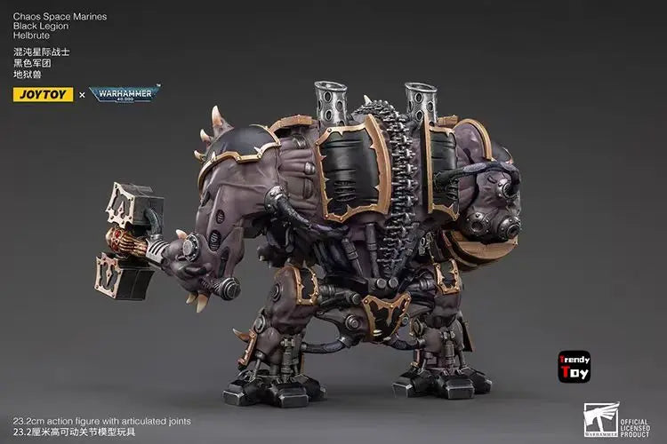 【JOYTOY】Warhammer 40K Chaos Space Marines Black Legion Helbrute 1/18 Action Figure Toys