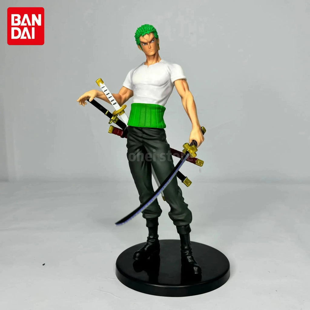 Anime One Piece Gk 24CM Roronoa Zoro Pvc Modell Action Figur Statue Sammlung Desktop Dekoration Kinder Geburtstag Spielzeug Geschenke