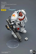 JOYTOY Warhammer 40000/40k White Scars Terminator 3 with Power Fist and Assault Cannon Action Figure Doll Decoration Gift Model