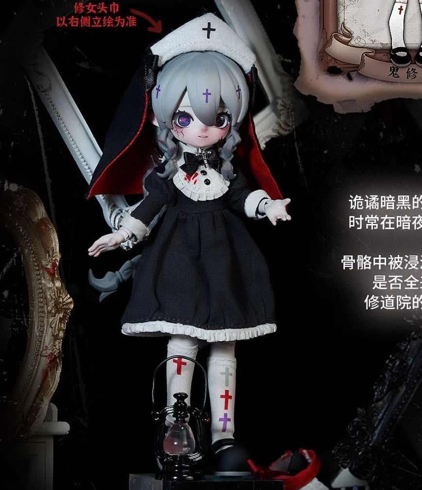 In Stock Nyssa Bizarre Nightmare Series 1/12 Bjd Blind Box Mystery Box Dolls Kawaii Action Anime Figure Toys Gift