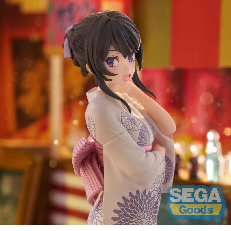SEGA Original  Luminasta Seishun Buta Yarou Wa Bunny Girl Senpai No Yume Wo Minai Sakurajima Mai Yukata Collection Series