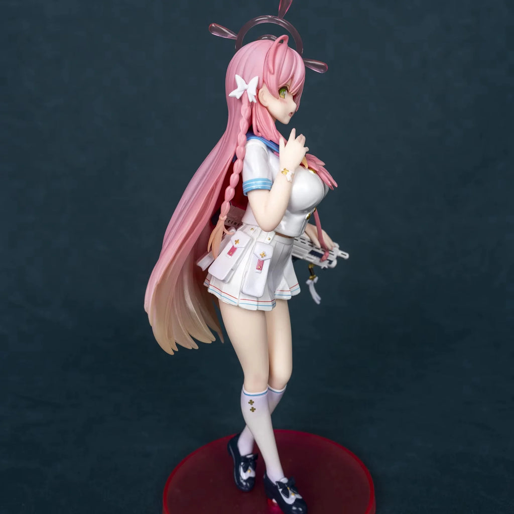 Pu He Hua Zi Cute Cartoon Second Game Model Ornament Beautiful Girl Jk School Uniform Action Figure Collectible Toy for Adults