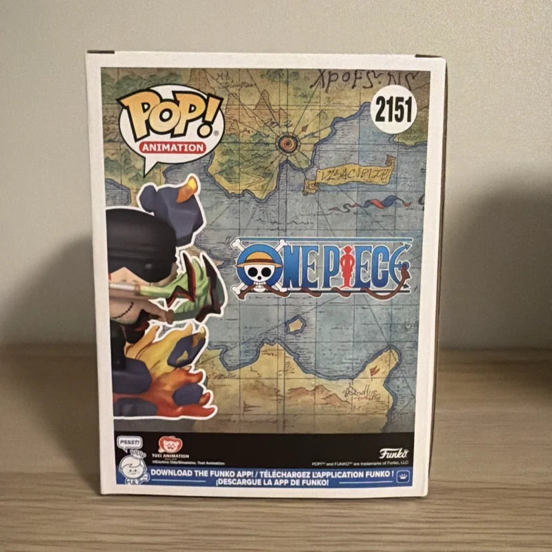 Funko Pop One Piece Zoro Master Style 2151# Anime Collectible Figure, Anime Action Figure Gift for Boys Girls Children's Day