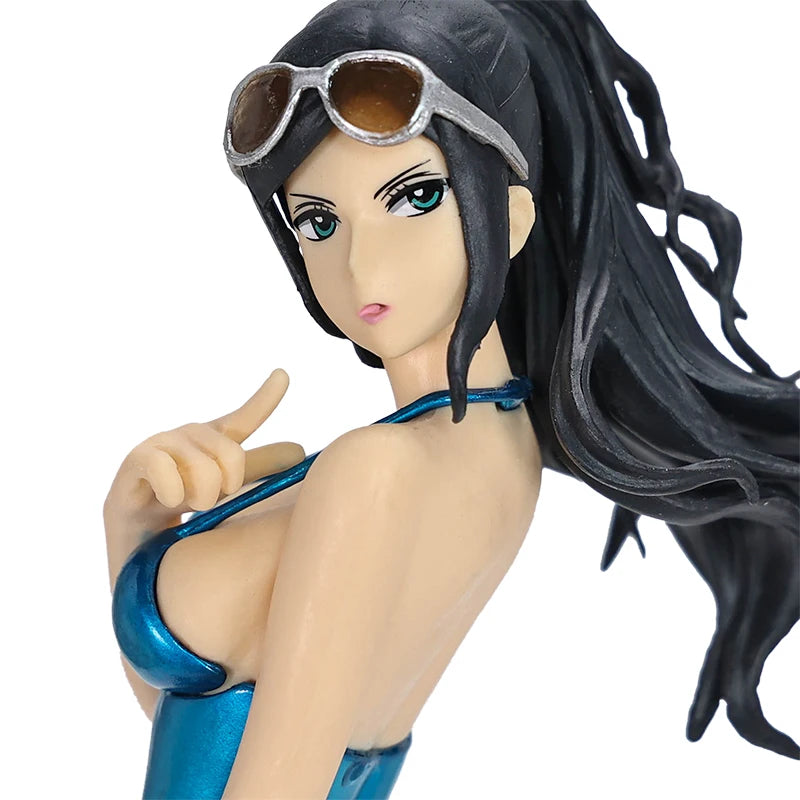 One Piece Figure Nico Robin Dressrosa Style Glitter Glamours Collectible Model Toy PVC Action Figures Robin Two Years Later Doll