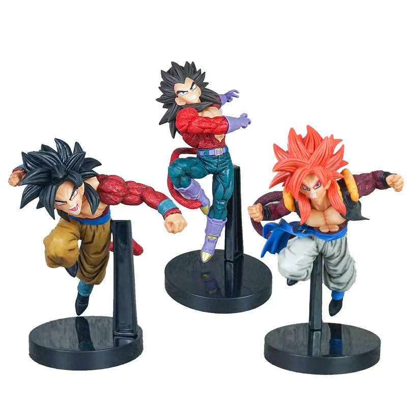 Hot Dragon Ball GT Anime Figure SUPER SAIYAN 4 Gogeta Action Figure Toys for Boys Girls Kids GiftS Collectible Model