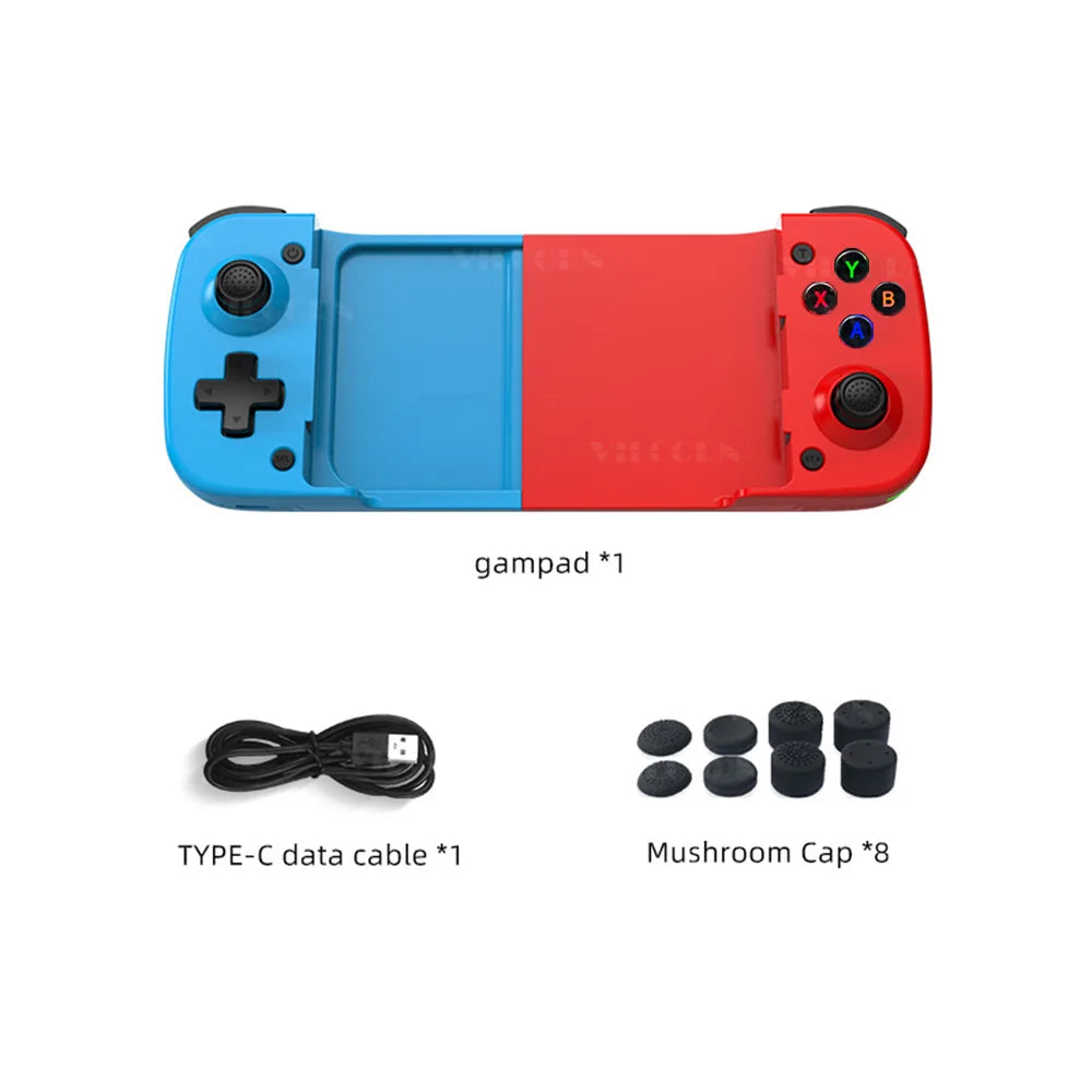 Stretchable Mobile Controller For ios Andriod Phone Pubg Cod Gamepad For Switch Oled Console Control Joystick with Macro