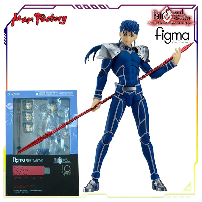 Max Factory Original FIGMA Fate Grand Order Serie Lancer Artoria Pendragon/Archer Joan of Arc Anime Actionfigur Modellspielzeug
