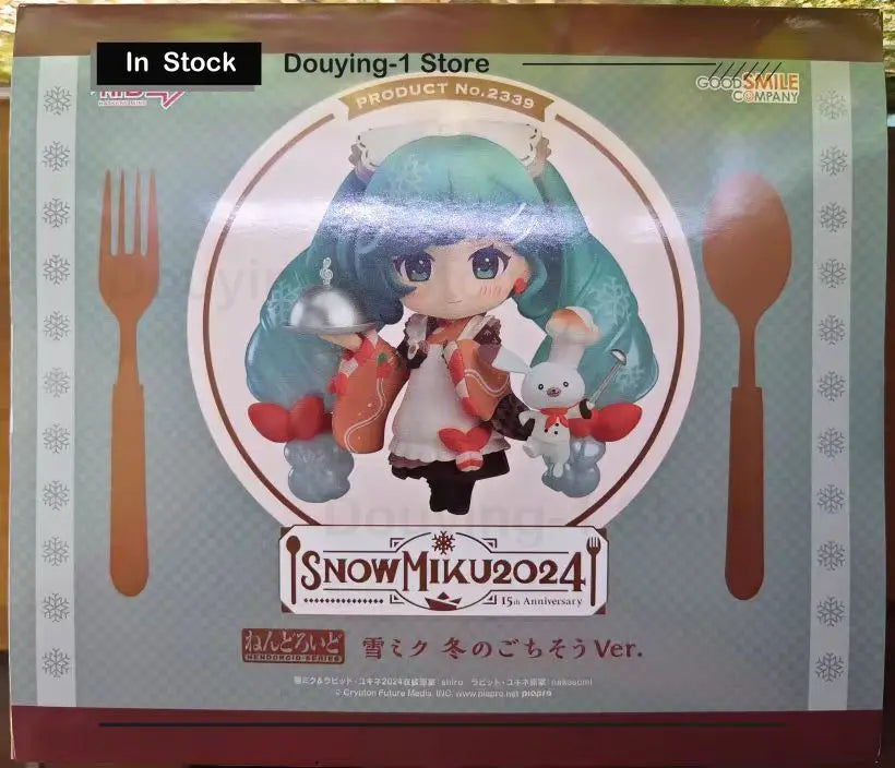 In Stock Original GSC Snow Miku2024 Product No.2339 Brand New Genuine Action Figure Anime Model Toy Gift
