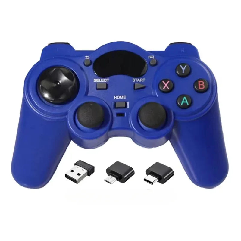 2.4G Wireless Controller Camepad with OTG Converter for PS3 / TV Box / Android Phone / PC Joystick for PS3 Wireless Joystick