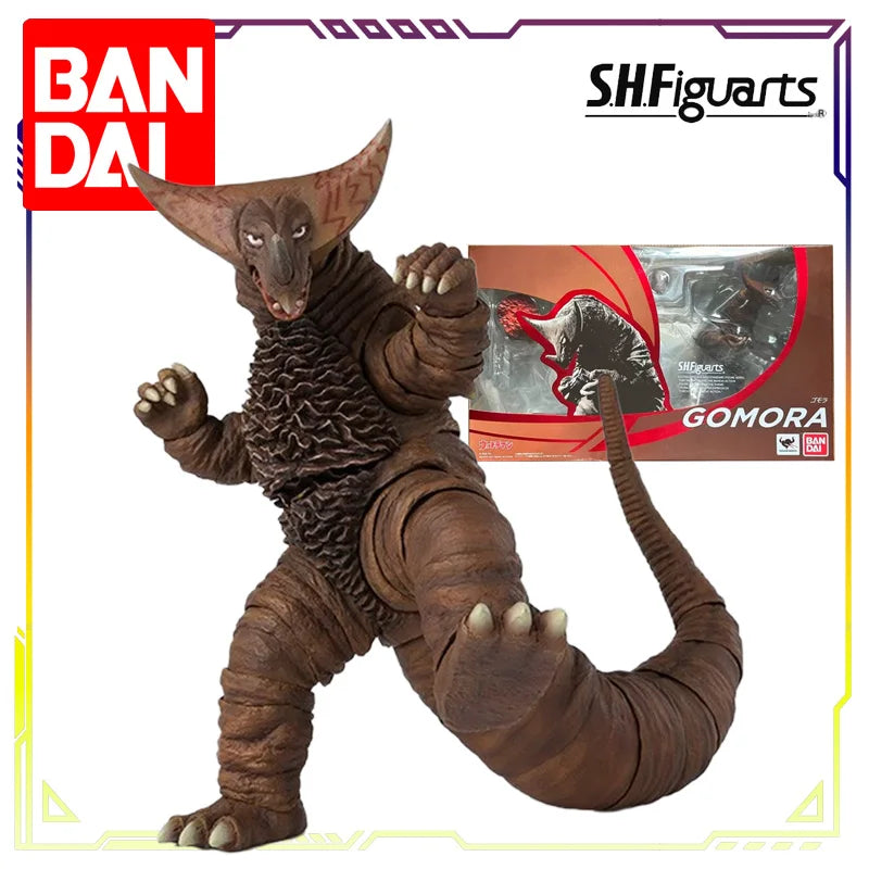 Bandai Original S.H.Figuarts Ultraman Series Red King/Gomorra/Mavras People Articulated Collectible Action Figure Model Toy Gift