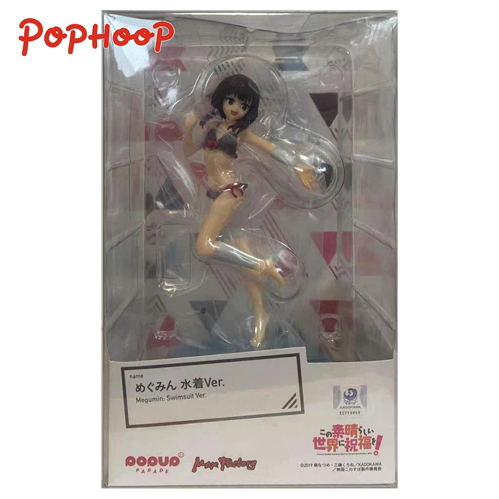 Genuine GSC POP UP PARADE Megumin KonoSuba Original Action Figure Anime Model Statue