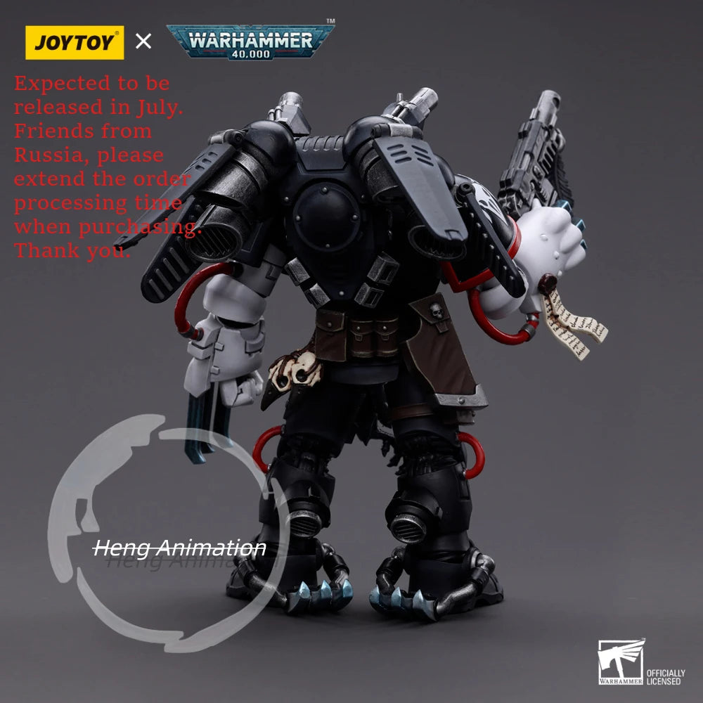 JOYTOY Dark Source Warhammer 40K 1/18 Raven Guard Chapter Master action figure model collectible