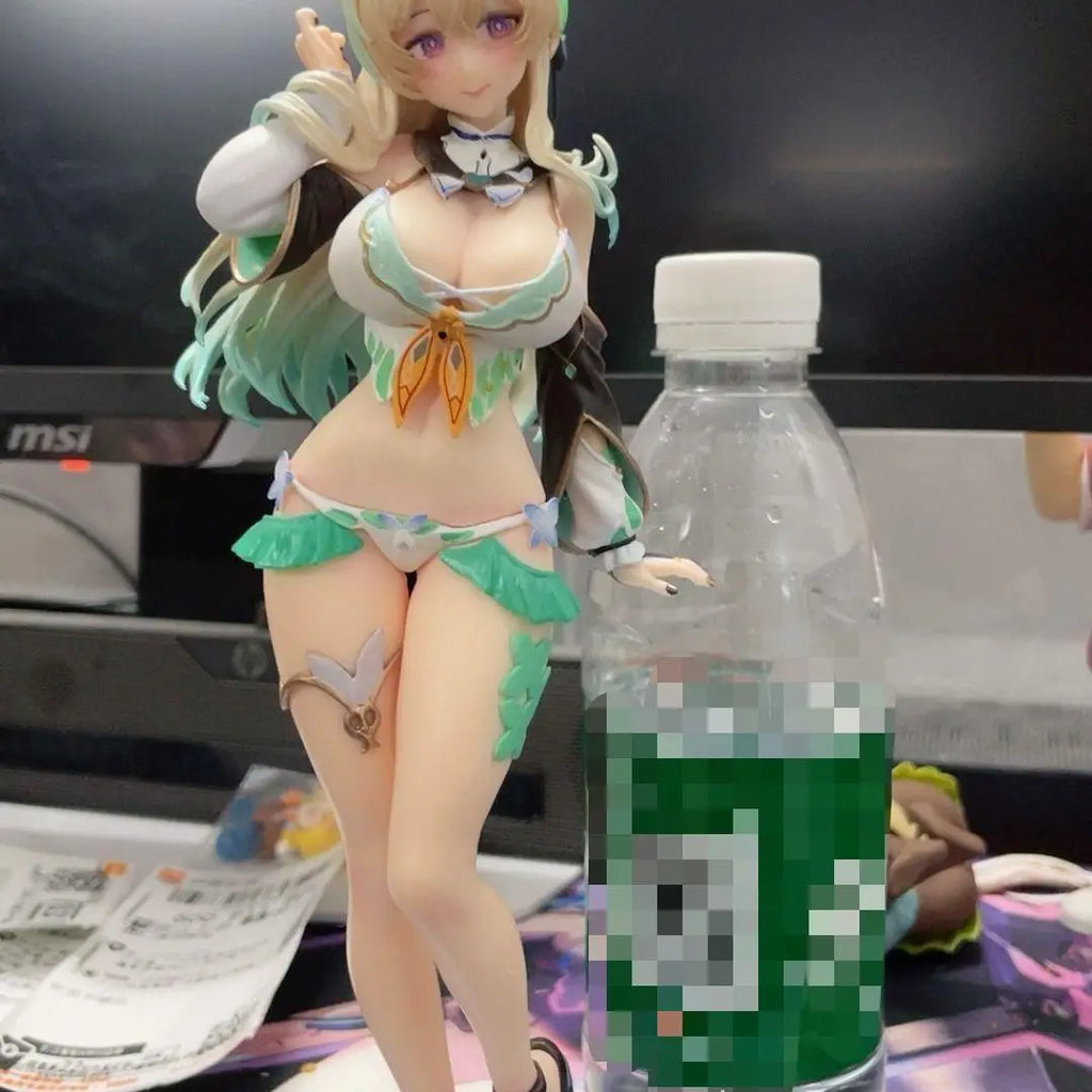 25cm Honkai Star Rail Game Firefly Anime Figure Swimsuit Firefly Figurine Model Doll Collection Room Decora Desk Toys Gift