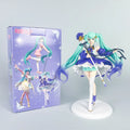 New Hatsune Miku Miku Hand Held anime Animation Birthday Party Bauhinia Flower Chuyin Collection Model Decoration