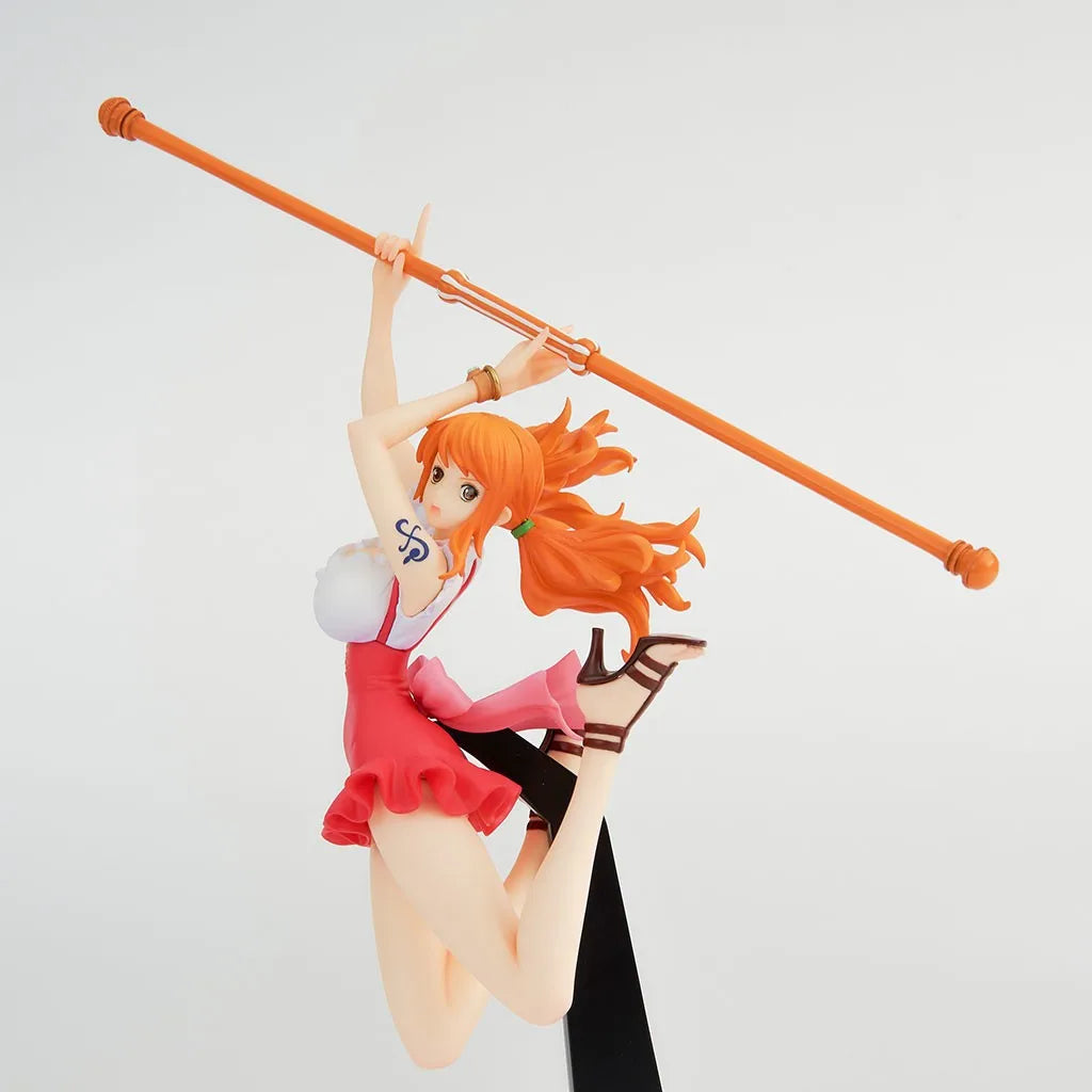 In Stock Bandai Original Banpresto ONE PIECE BWFC Nami Anime Action Figure Model Figures Toys