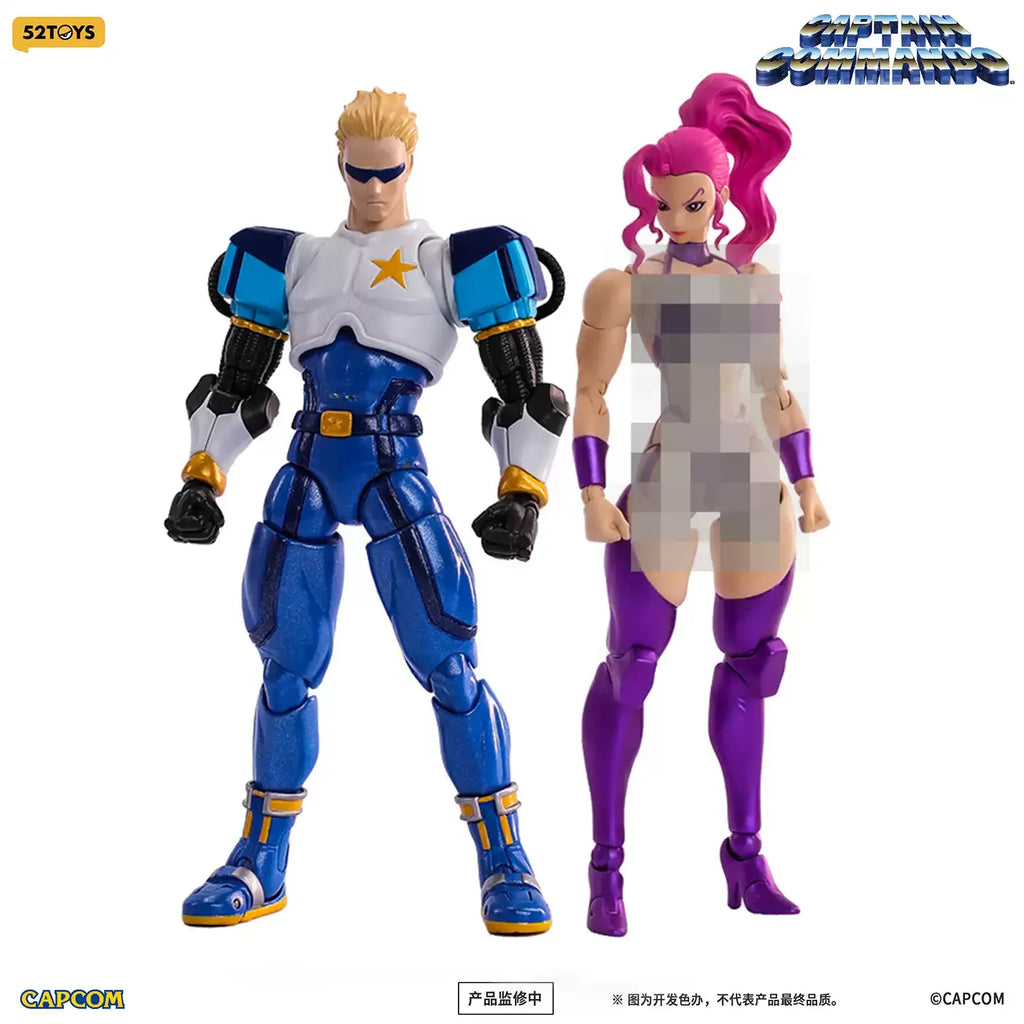 52TOYS Lightning Dance Captain Commando Carol Commander Articulated Action Figure BEASTBOX Collectible Model Desk Decor In Stock