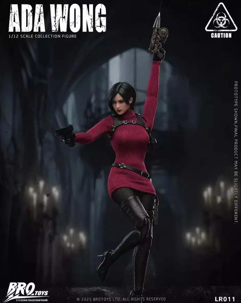 In-stock Brotoys Resident Evill 4 Ada Wong Remake 1/12 Action Figure Model Collectible Gift