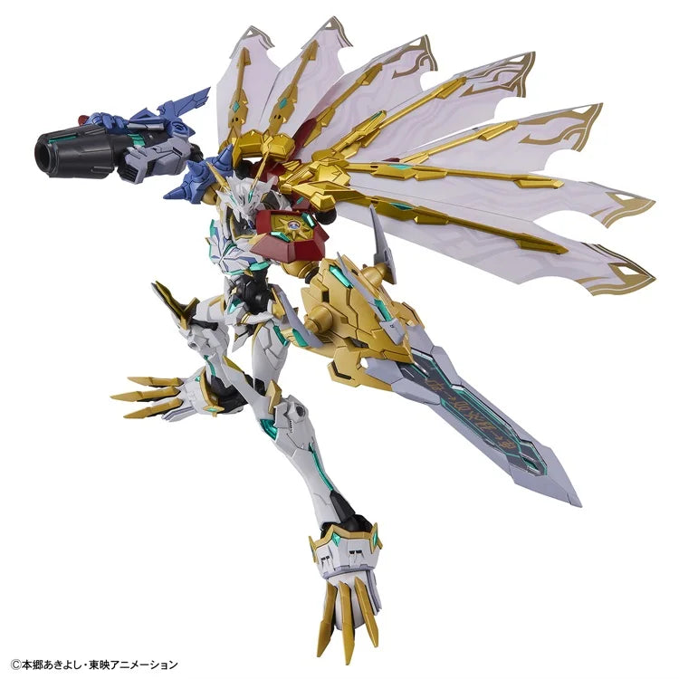 Bandai Original Digimon Omnimon (X Antibody) Figure-rise Standard Amplified Figure Model Collection Toy Gift