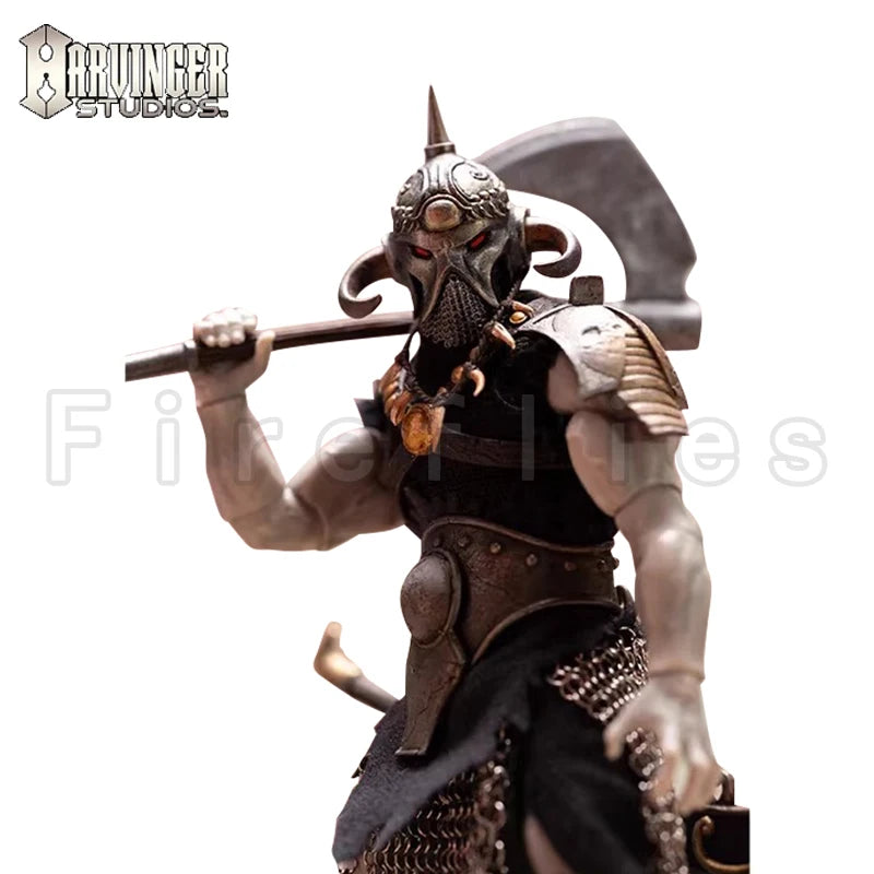 [Pre-Order]1/12 7inches Harvinger Studios Savage Crucible Action Figure Death Dealer Anime Model