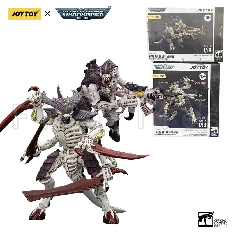 1/18 JOYTOY Action Figure 40K Tyranids Hive Fleet Leviathan Figures Anime Model Toy