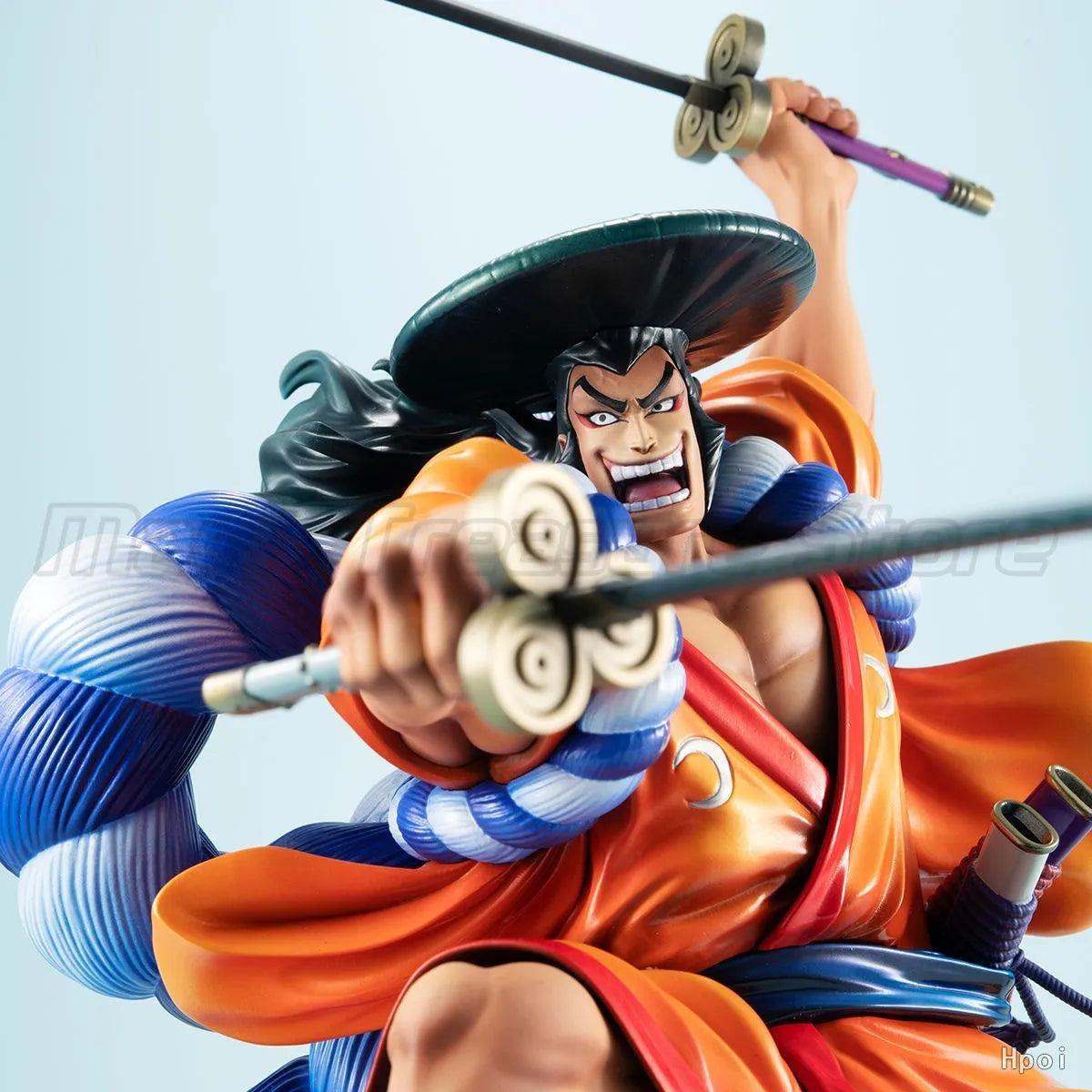 【MT】Original MegaHouse POP Warriors Alliance ONE PIECE KOZUKI ODEN 1/8 Scale Figure Toy Collection