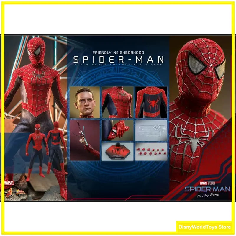 100% Original HOTTOYS HT 1/6 MMS661 Men Soldier Spider-Man No Way Home Tobey Maguire In Stock Anime Action Figures Model Toys