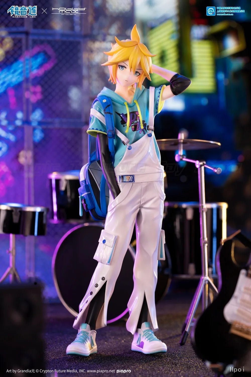 【Pre-sale】Original HobbyMax Kagamine Len Tren Street 1/7 Scale Figures Animation Ornaments