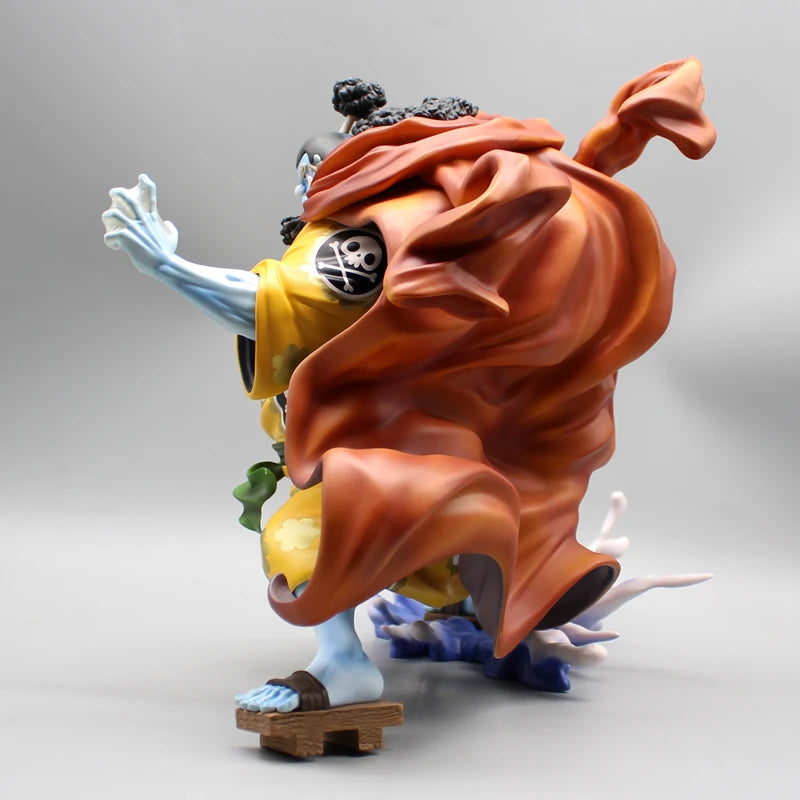 One Piece Jinbe Figurine GK Oka Shichibukai Jinbe Action Figures PVC 26cm Anime Collection Model Toys Birthday Children Gifts