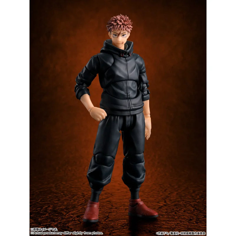100%Original Bandai Jujutsu Kaisen S.H.Figuarts SHF Yuji Itadori Sukuna's Vessel Action Figure Gifts Collectible Model Toys