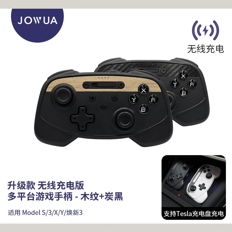 Jowua Wireless Gamepad Tesla Model Yxs3 Wireless Bluetooth Gamepad Multi Platform PC Gamer Controllerr Artifact Gamepa Gyroscope