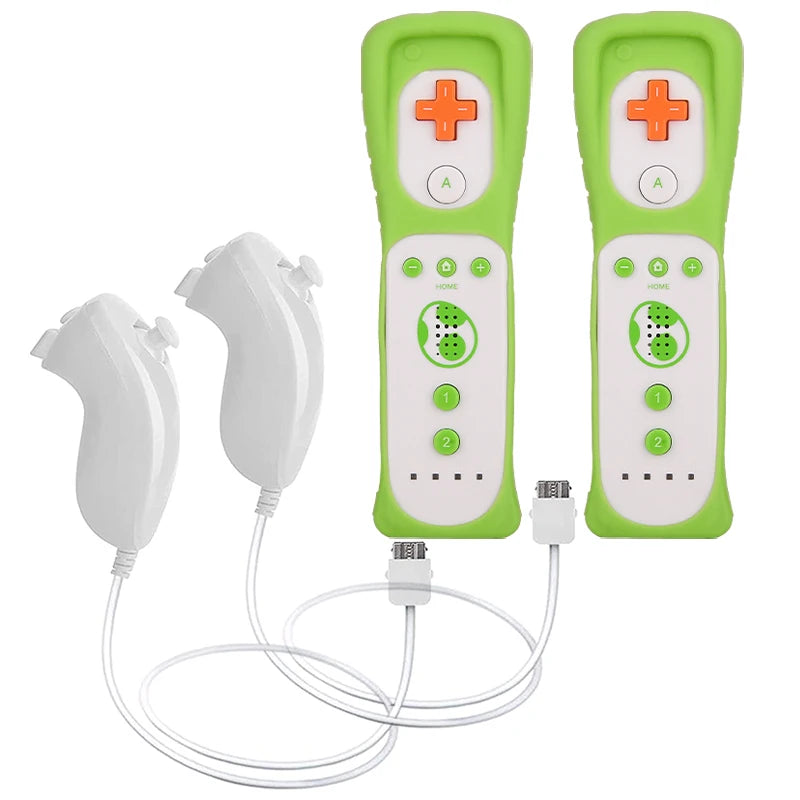 1pcs/2pcs Controller for Wii Remote Controller Gamepad Built-in Motion Plus Control For Wii/Wii U Console Wireless Game pad