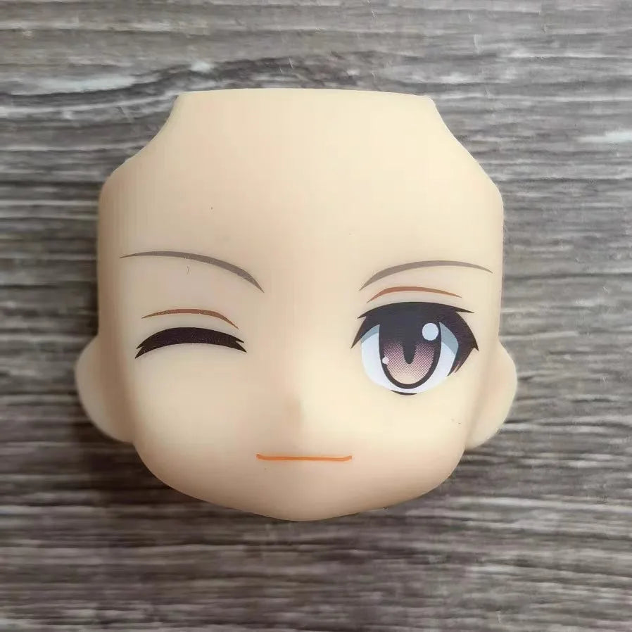 pawa GSC Clay Man Face doll face hair doll accessories