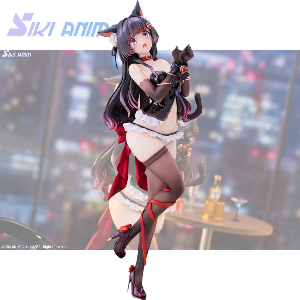 In Stock Original Siki Anim Prepainted Original Shibare Cat Ruhuna-chan Original Character Model Decoration CD ONLY & Deluxe