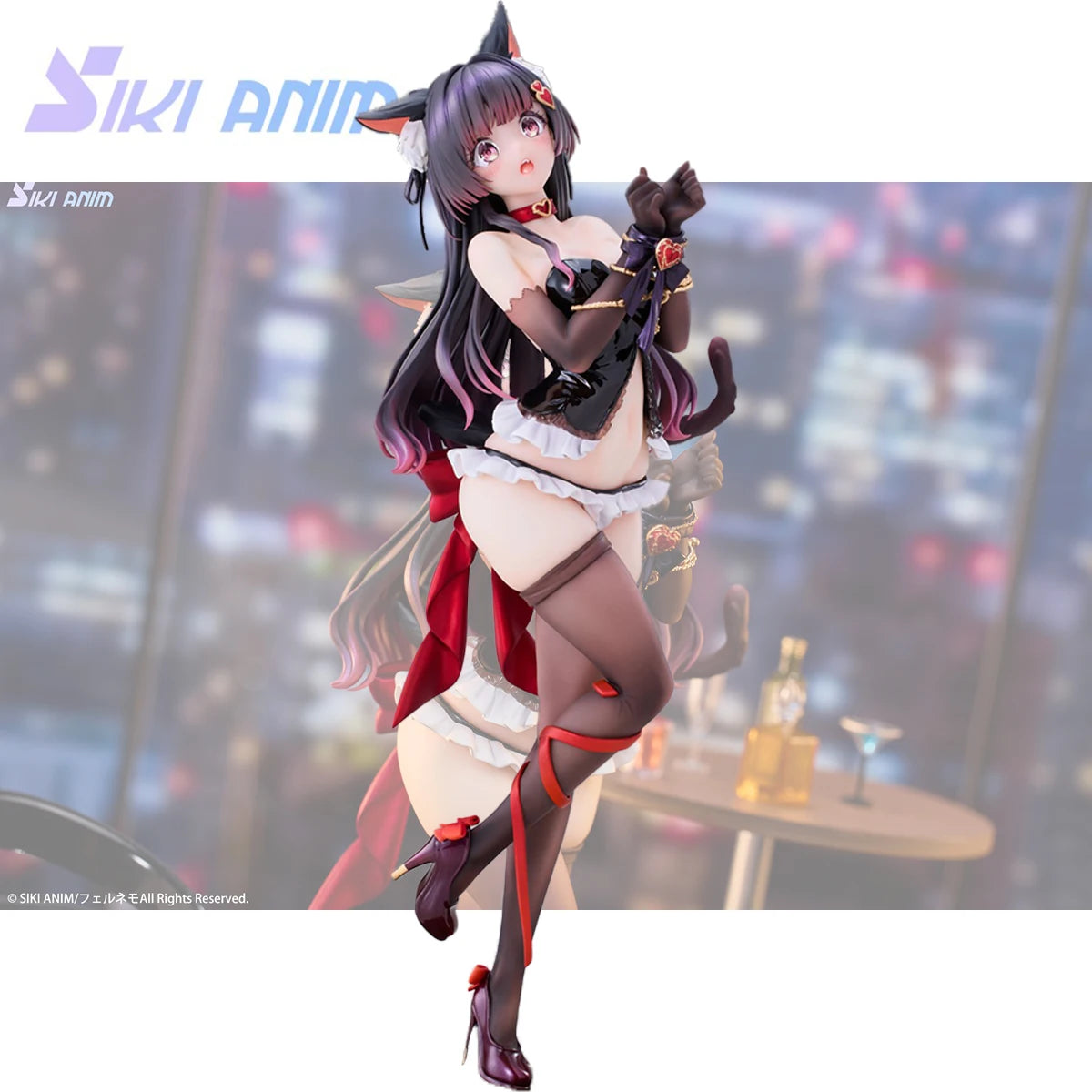 In Stock Original Siki Anim Prepainted Original Shibare Cat Ruhuna-chan Original Character Model Decoration CD ONLY & Deluxe
