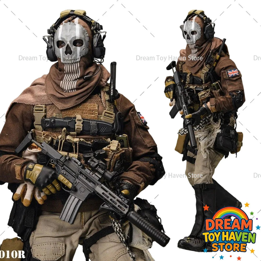 EASY&SIMPLE ES 1:6 GA1010R BRAVO 0-7 SAS GHOST 12Inch Men Soldier Full Set 12inch Action Figure Best Fans Collectible Dolls