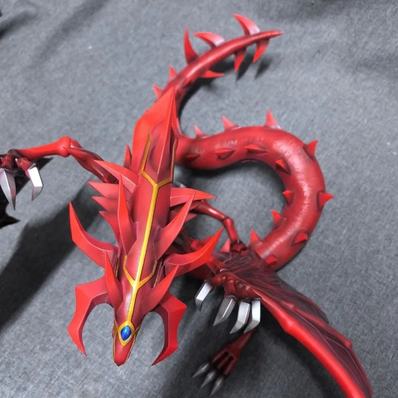 18cm Duel Monsters Figure Uria, Lord of Searing Flames Anime Collection Model Desktop Ornament Decorations Holiday Gifts Toys