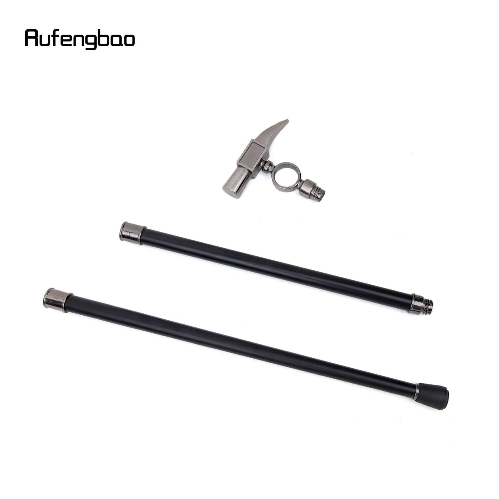 Big Hammer Fashion Walking Stick Decorative Vampire Cospaly Vintage Party Fashionable Walking Cane Halloween Crosier 93cm