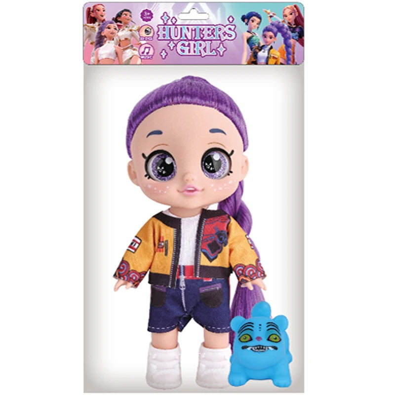 New Cute Kpop Demon Hunters Figure Model Toy Pvc Cartoon Gaming Peripherals Desk Decoration Collection Figures Model Toyfor Kid
