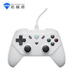 G3S Gamepads kabelgebundener Gamecontroller mit linearem Effekt-Joystick RGB 8-Kanal mechanisches taktiles D-Pad geeignet für PC Android Geschenk