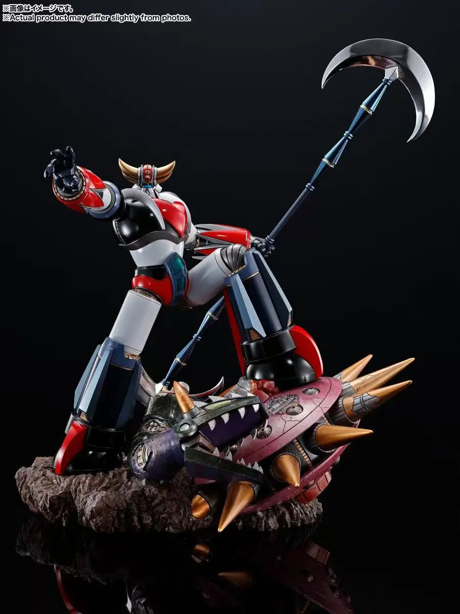 Bandai Genuine Figuarts Zero Metallic Touche UFO Robot Grendizer Anime Action Figure Collectible Model Toy Ornament Gift
