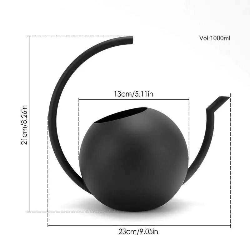 Watering Can Indoor Plants Long Spout Watering Can For Indoor Plants 1000ml/33oz Semi-open Top Garden Watering Can Flower