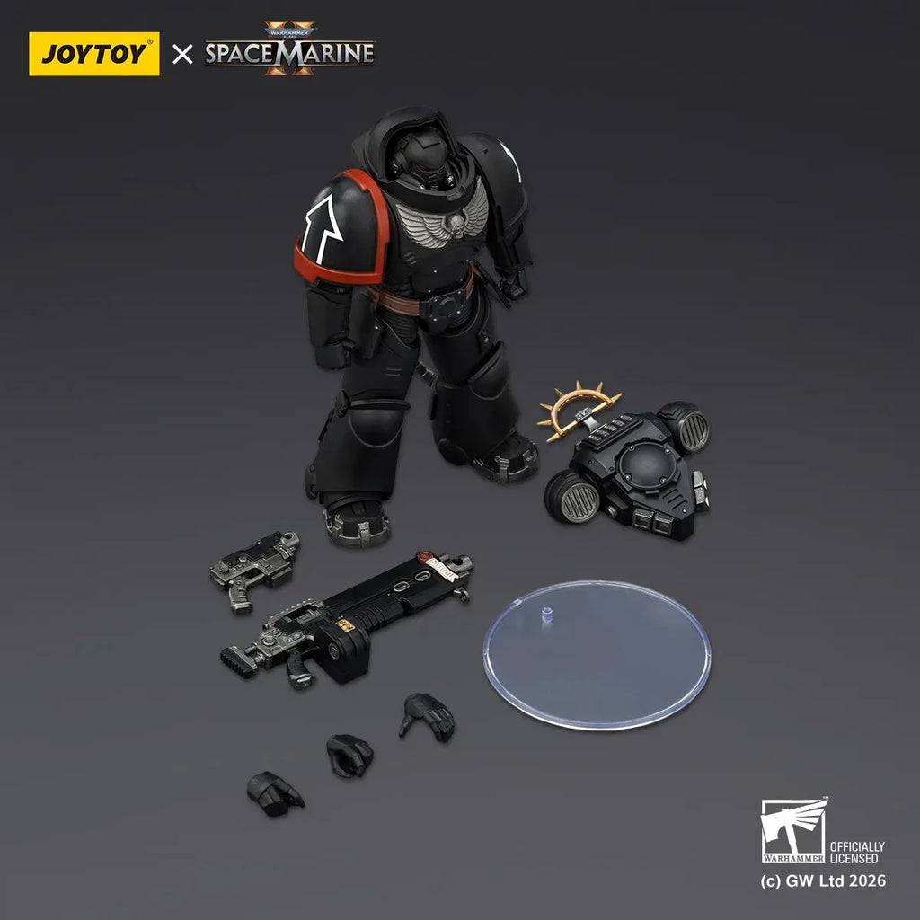JOYTOY Warhammer 40000/40k Game Edition Raven Guard Heavy Intercessor with Heavy Bolt Rifle and Bolt Pistol Action Figure Doll