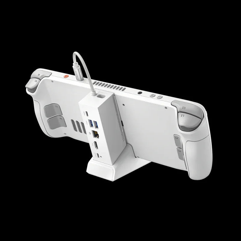 ROG Ally X Docking Station, 6-in-1 ROG Ally X Dock with HDMI 4K@120Hz, Dual USB-A 3.2 Gen 1,USB-C 3.2 Gen 1 and PD 100W Charging