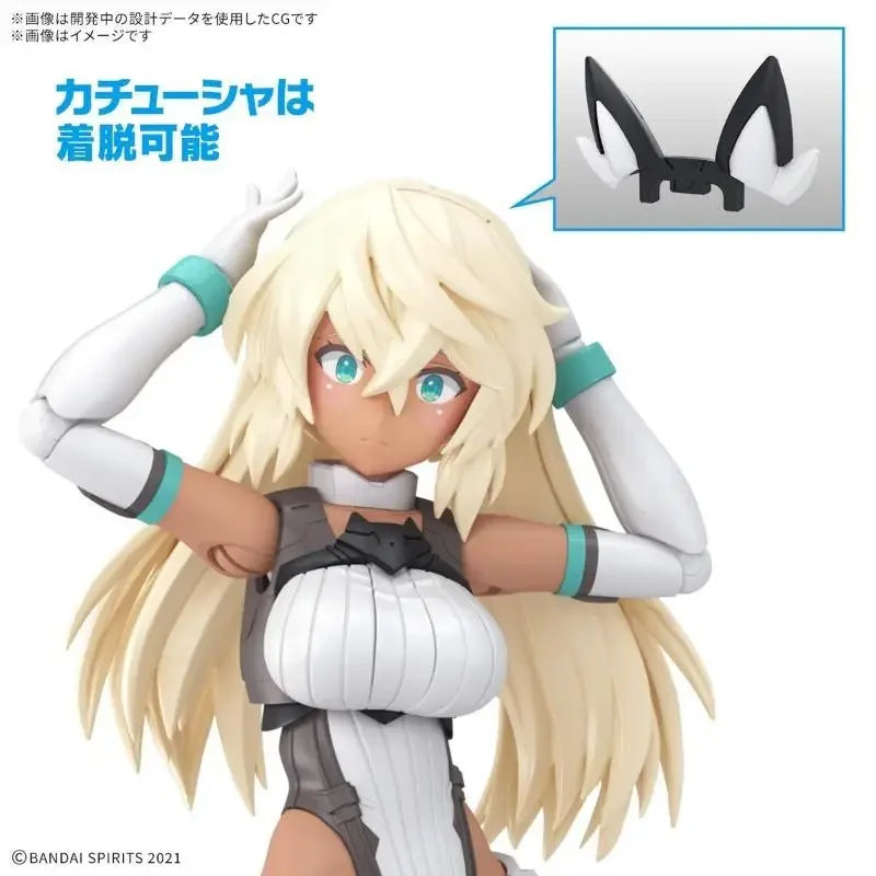 Brand New Authentic and Unsealed Bandai Banpresto 30Ms Sis H00 Sisty Anime Action Figures Model Action Figure Desktop Decoration