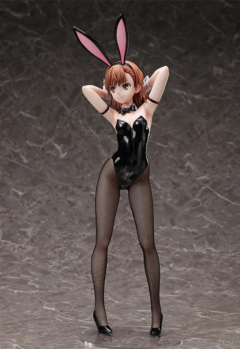 In stock FREEING Misaka Mikoto Bunny 1/4 PVC Action Anime Figure Model Toys Figure Collection Doll Gift